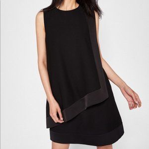 Ted Baker London Black Layered Dress Size 2 US 4/6